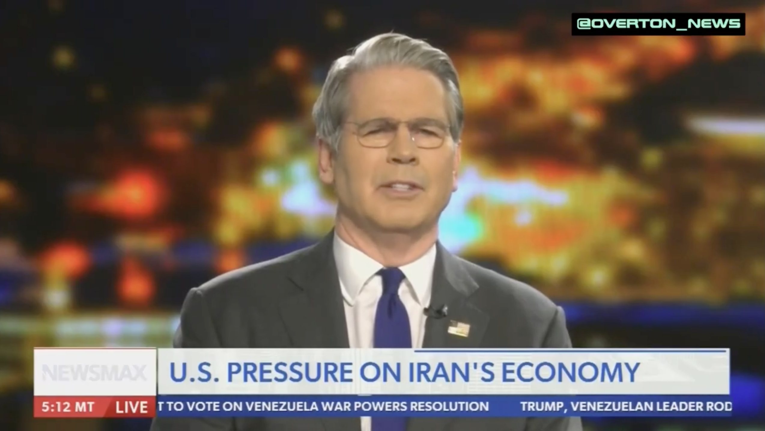 ‘Rats Fleeing the Ship’: Bessent Says Iranian Leadership Is Funneling Millions Out of Country